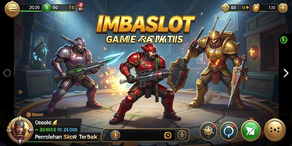 Screenshot yang menampilkan aksi seru gameplay IMBASLOT.