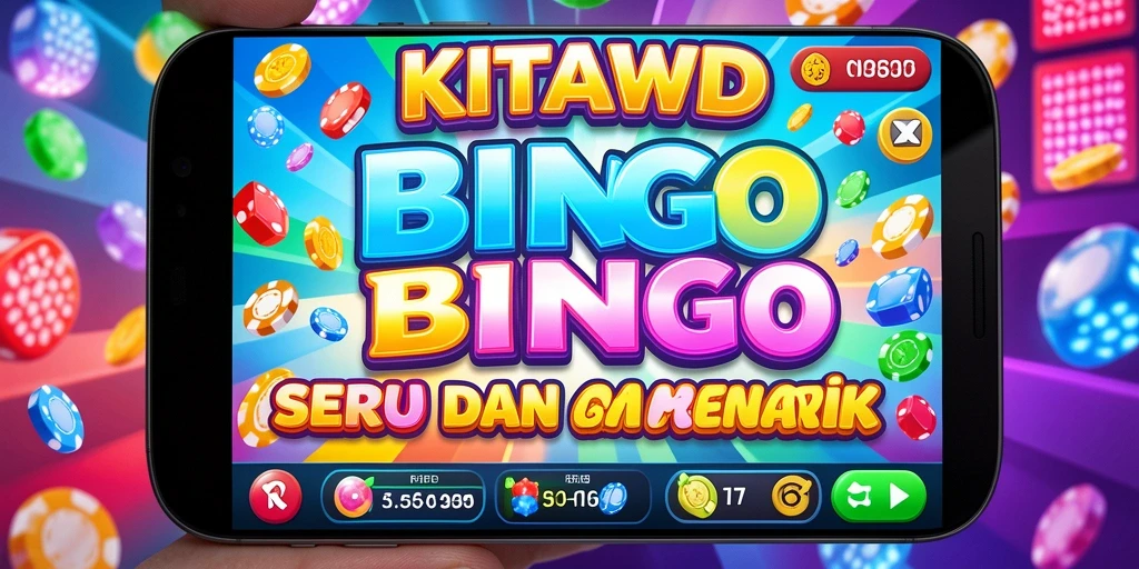 Tampilan permainan Bingo yang seru dan interaktif di KITAWD.