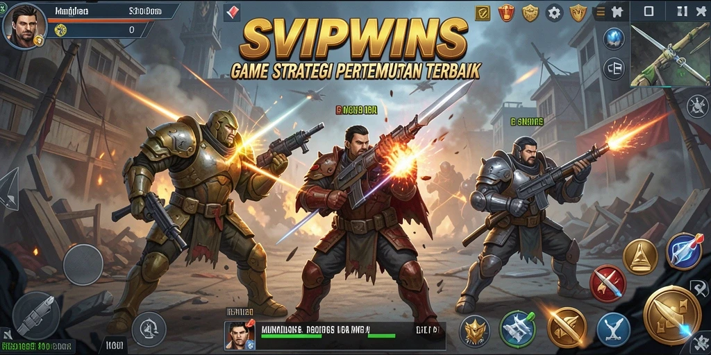 Tampilan menarik gameplay SLG dalam SVIPWINS.